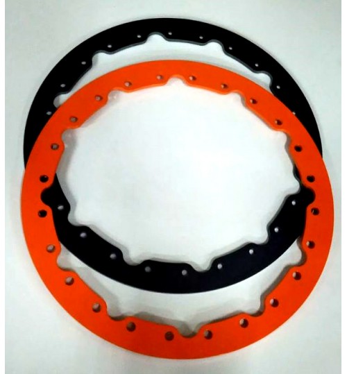 RC-01 Jogo de anéis bead lock Aro 15”+ 96 parafusos p/ 4 rodas