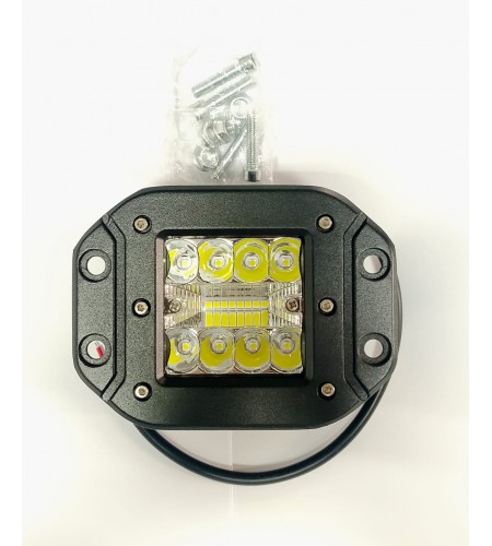 E01-60W: Farol de embutir de Led 60 Watts - cada