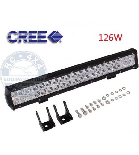 V06-126W: Barra Led Reta 126 Watts 51cm / 20"