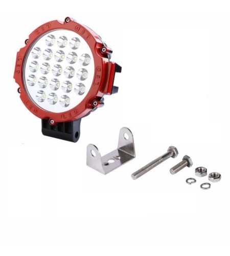 V23E-63W-VLC: Farol de Milha Led Redondo 6,3 Polegadas / 63 WATTS 