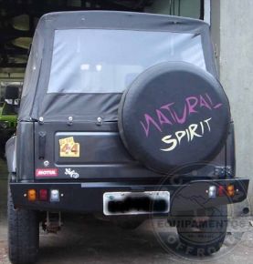 SS-30  Para-choque traseiro em aço para Suzuki Samurai