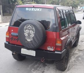 SV-10A: PARA-CHOQUE TRASEIRO VITARA 4 PORTAS SEM CALÇOS DE CARROCERIA