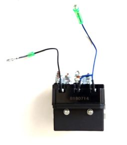 TX-WA-009 Conjunto Relé Solenoide Guincho 4500 libras 12 Volts