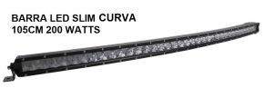 V02B-200 Barra Led Curva Slim (linha única de leds) 105cm 200Watts