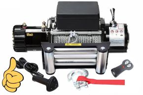 TX-13000: GUINCHO 13000LBS / 5896KG COM CABO DE AÇO: