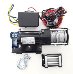 TX-3000: GUINCHO 3000LBS com CABO DE AÇO