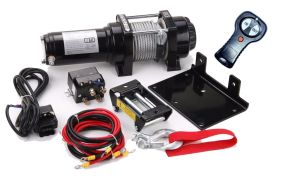 TX-4500: GUINCHO 4500LBS / 2 Toneladas com CABO DE AÇO